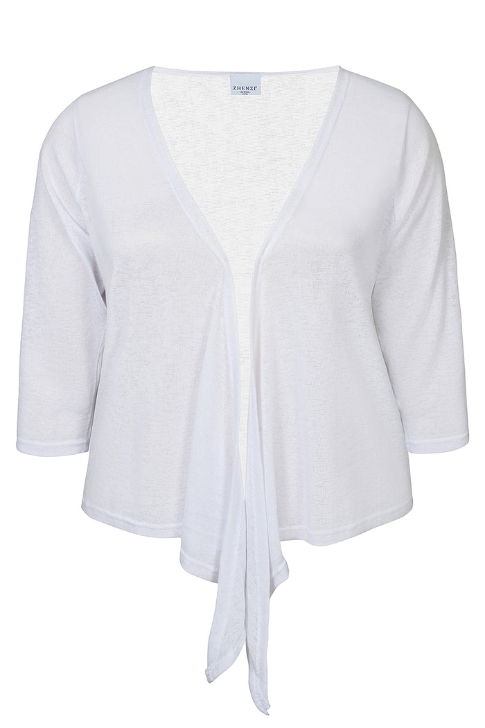 Bolero/Cardigan Agar White