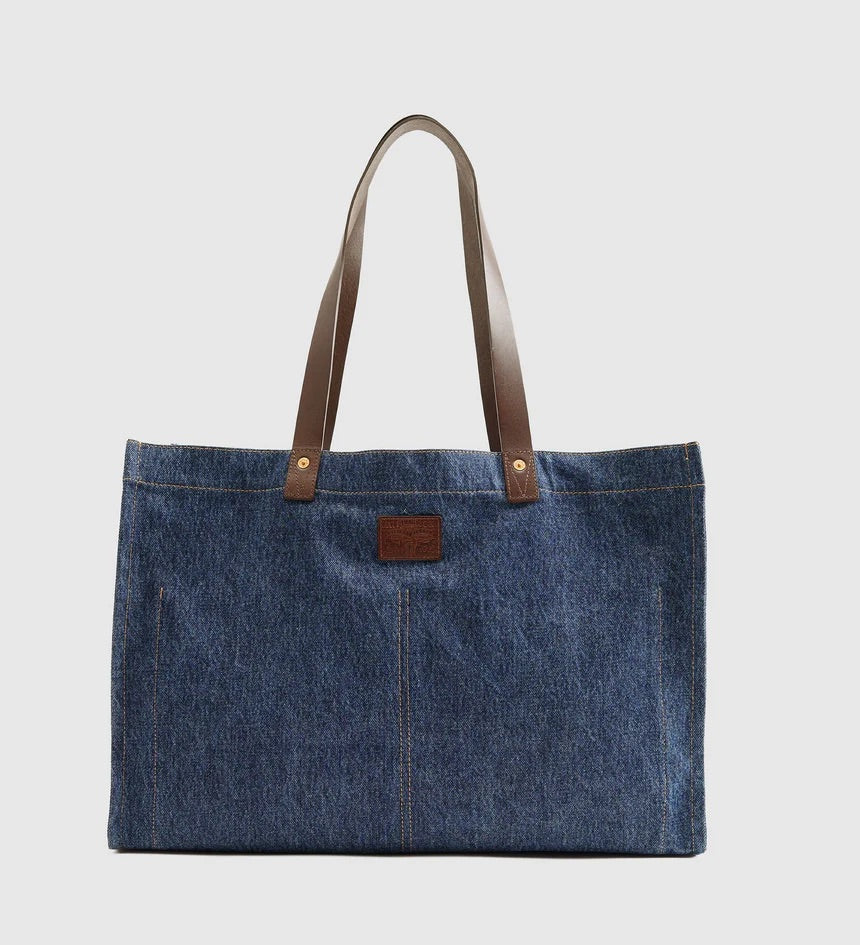 Levis Veske Heritage All day Tote Ocean Indigo Wash