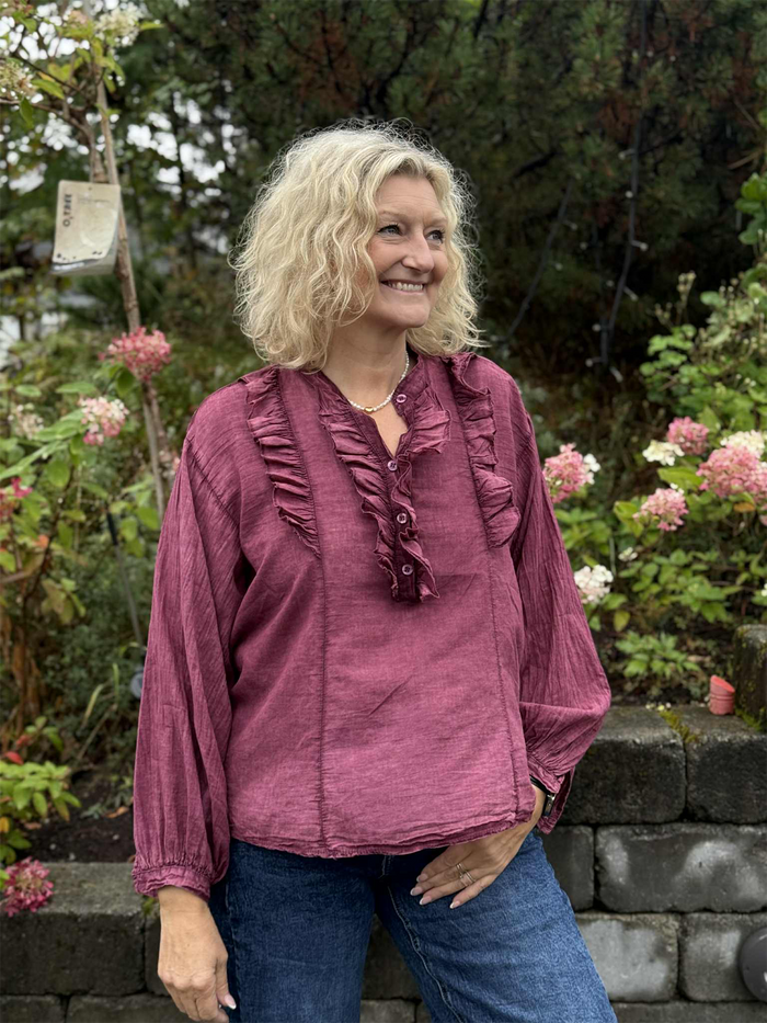 Bluse Climb Merlot
