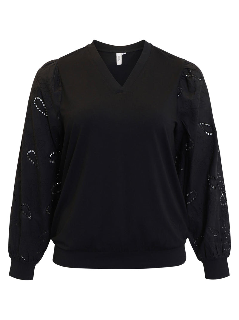 Bluse Amalie Sort