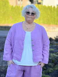 Jakke Kort Rose