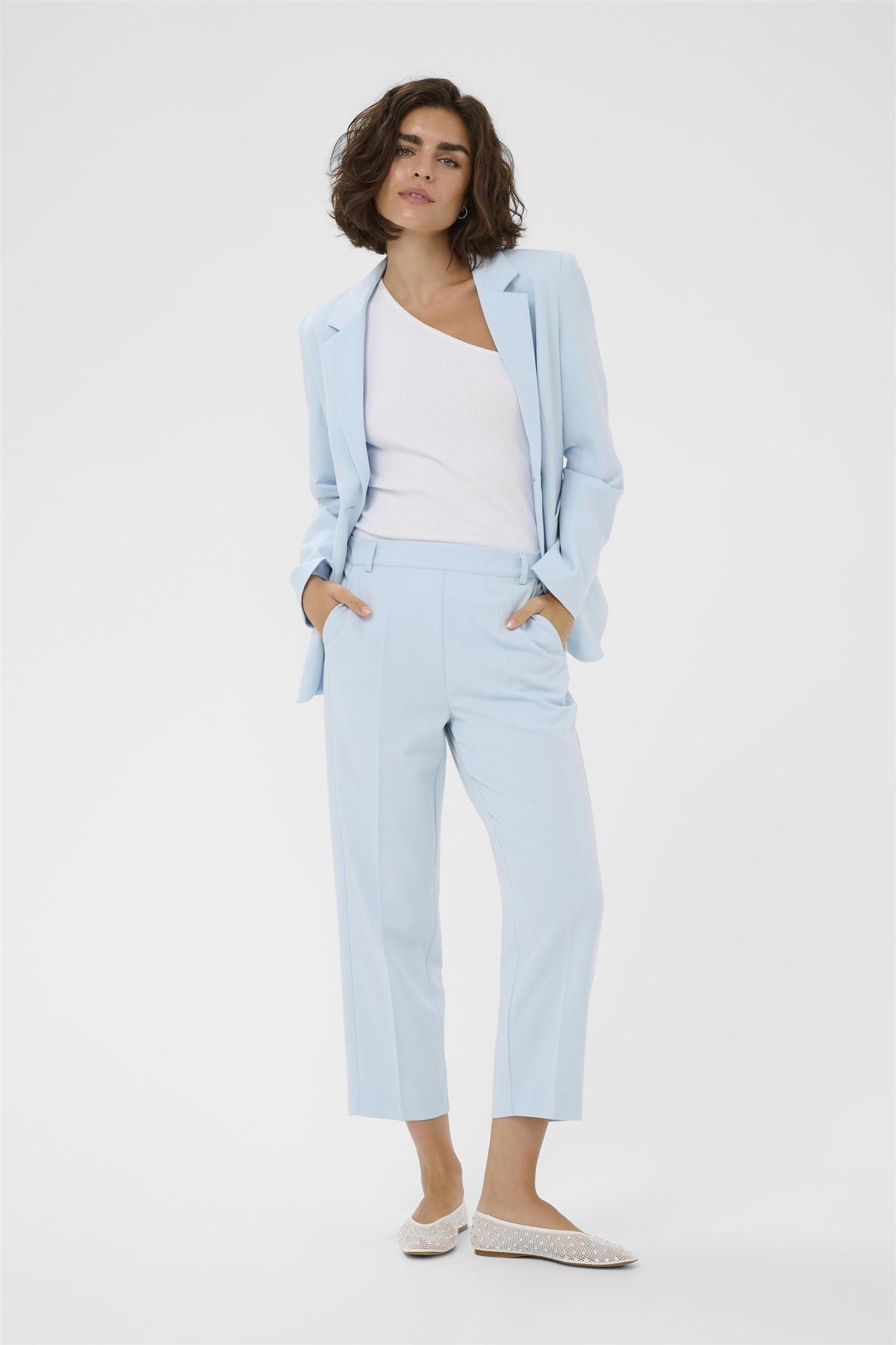 KAsakura HW Cropped Pants Nantucket Breeze