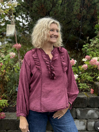 Bluse Climb Merlot