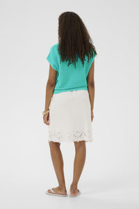 CREvisa Knit Blouse Ceramic