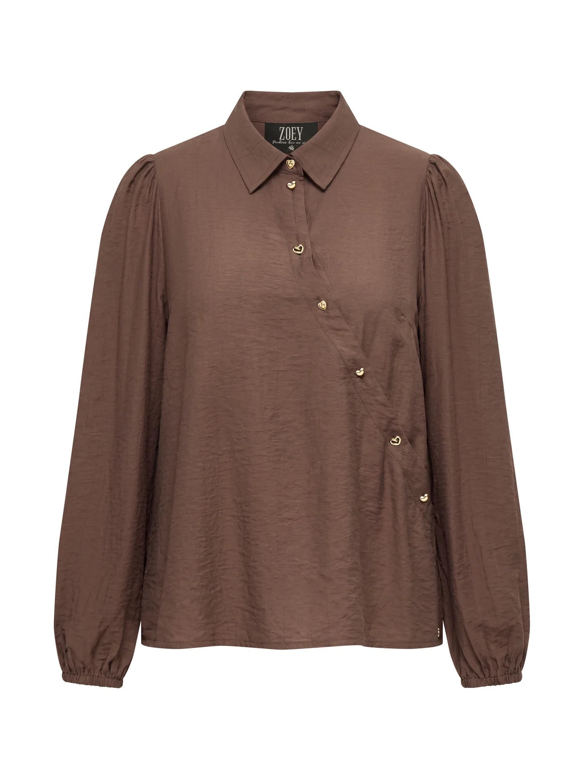 Kaia Bluse Chokolade