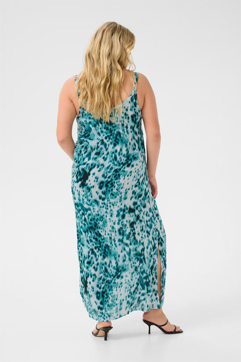 KCjulia Ami Strap Dress Leo Teal