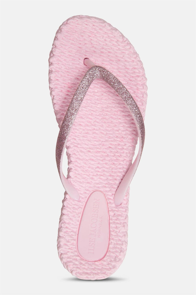 Cheerful Flip Flop w. Glitter Ballerina