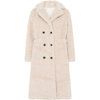 Curly Fur Jacket Long