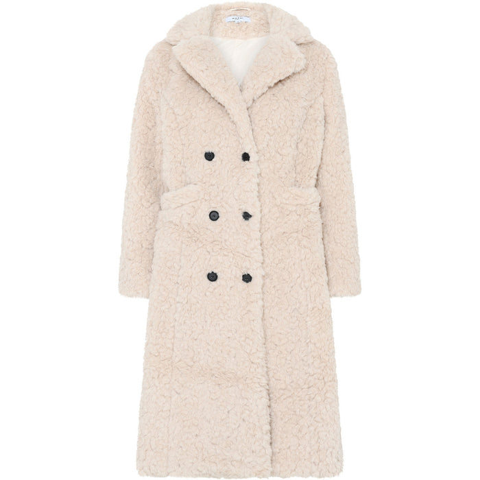 Curly Fur Jacket Long