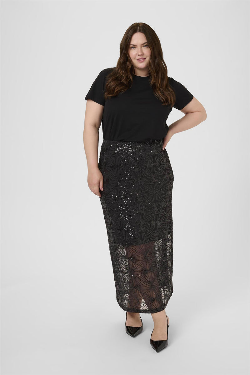 KCminna Skirt Black Deep