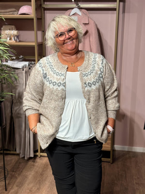 KCbettany Cardigan - Beige Melange