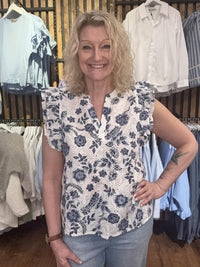 KAluisa Top Chalk Midnight