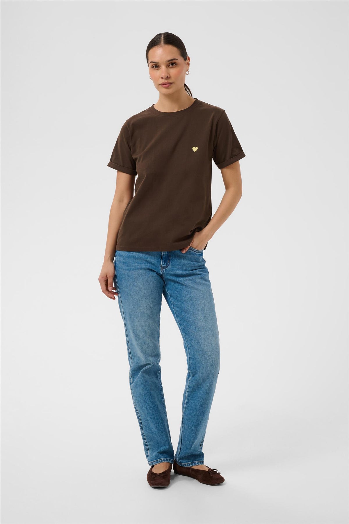 KAheart T-Shirt Coffee Bean/Sunlight