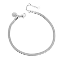 Armbånd, Steel snake chain, Sølv