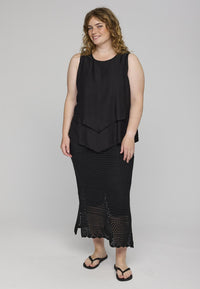 SAubrey top Black