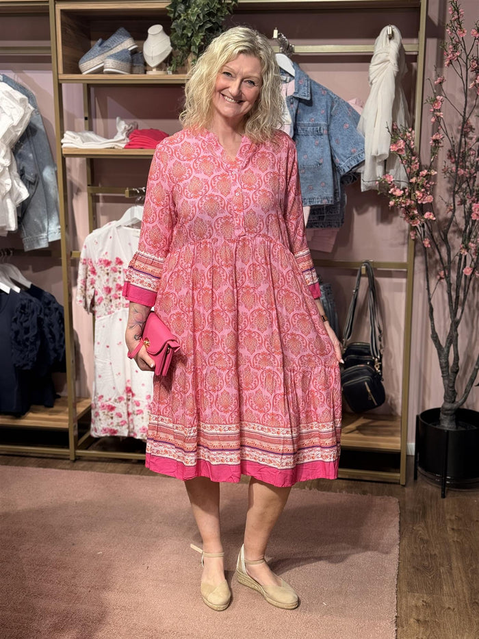 Summer Mixi Dress Pink