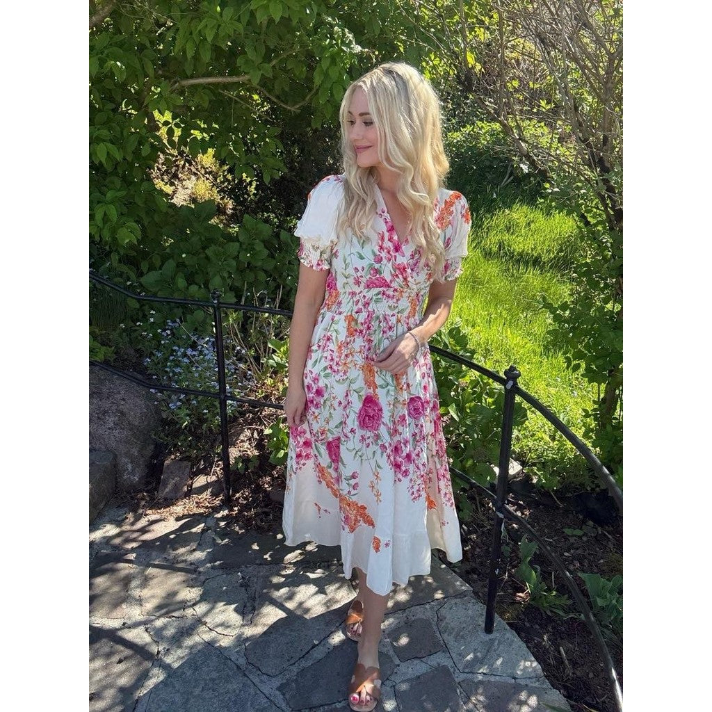 BELLA LONG DRESS Pink