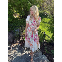 BELLA LONG DRESS Pink
