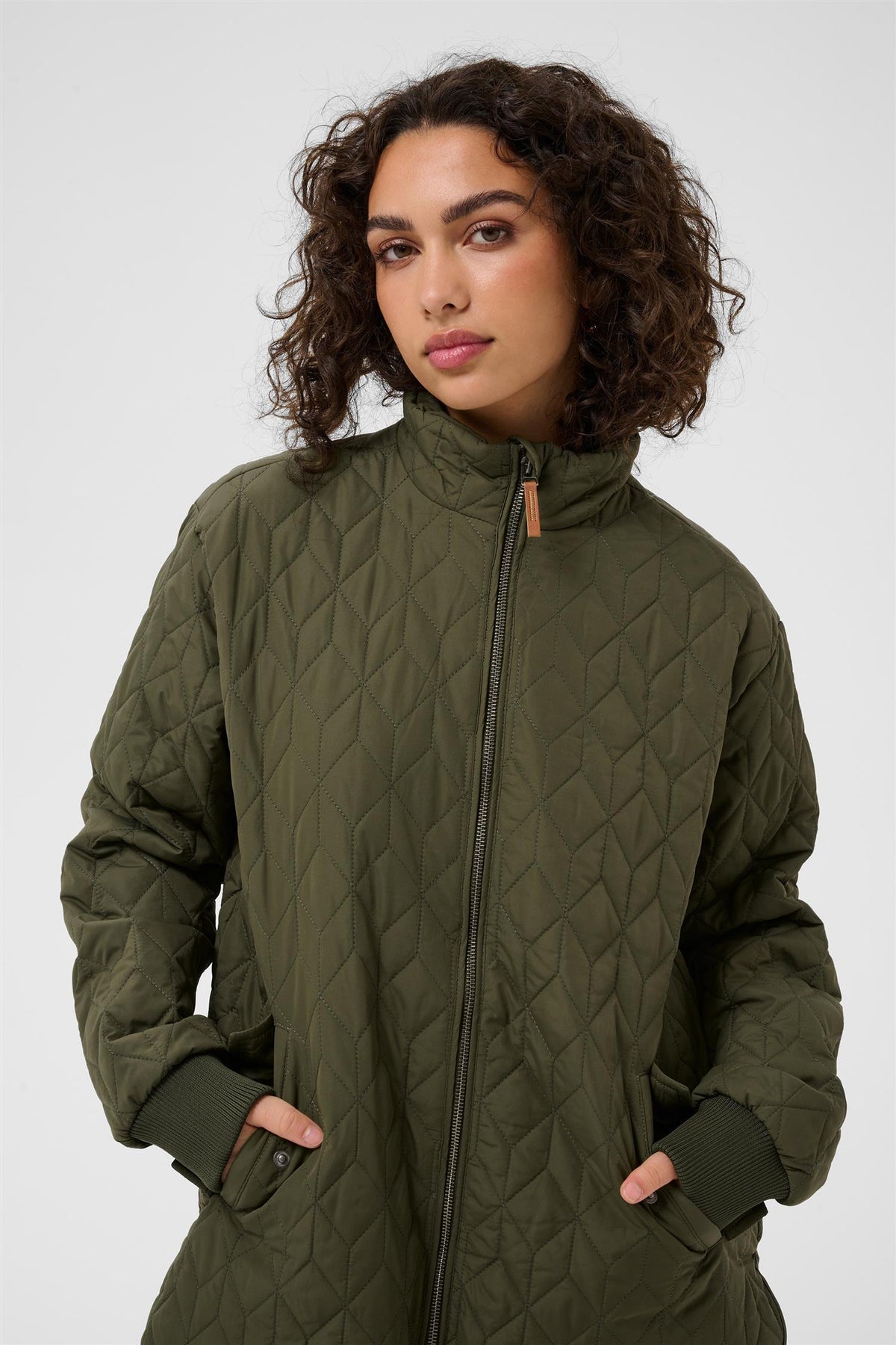 KAleila Quilt Jacket - Olive