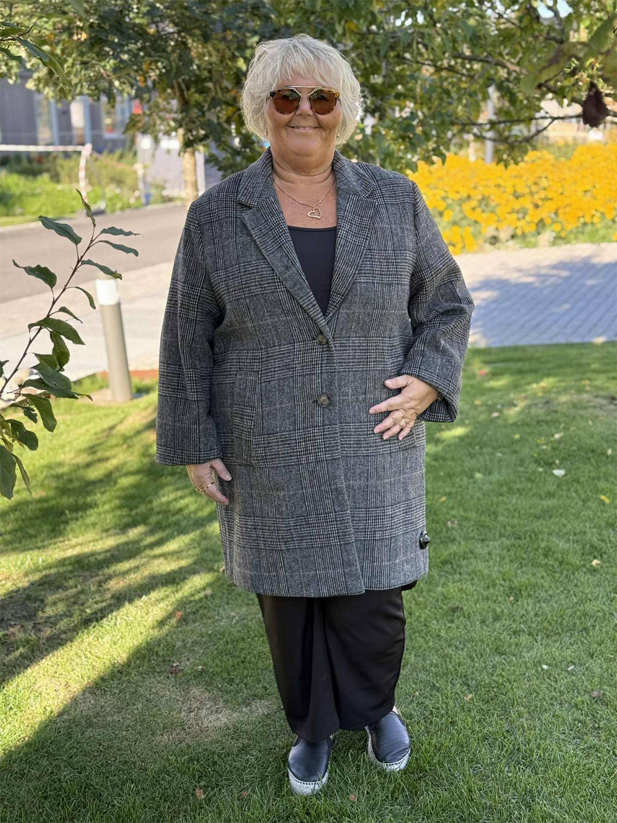KAvivian Checked Jacket