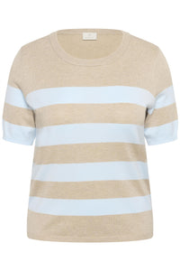 KClizzy Striped Pullover Feather Mel/ ligh
