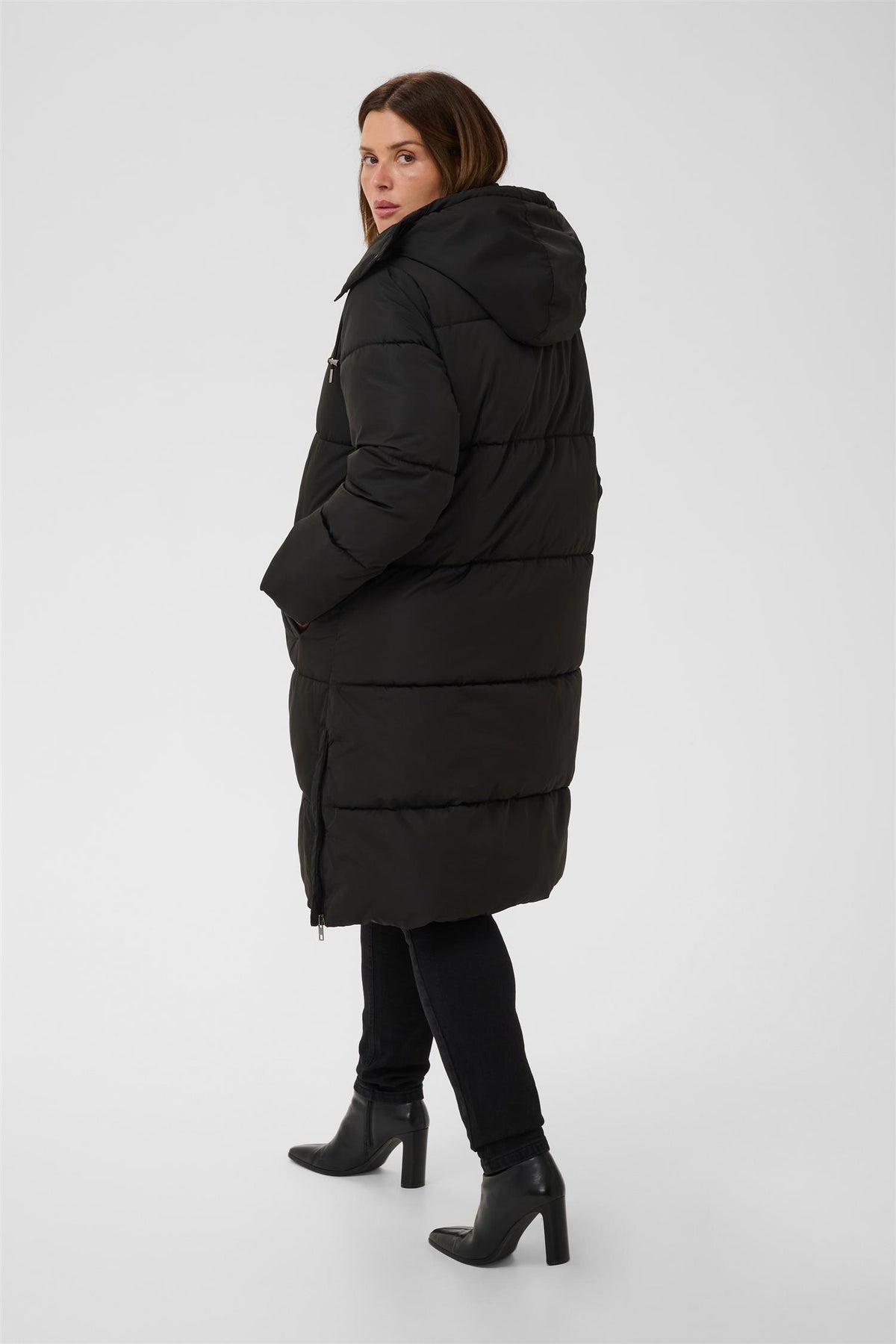 KCnikole Padded Coat - Black