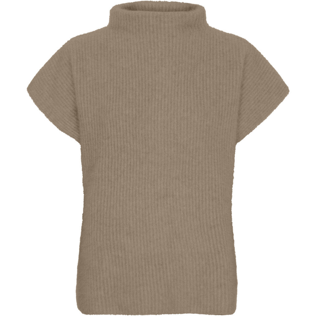 BTF Isabella Pullover Vest Mocha Brown