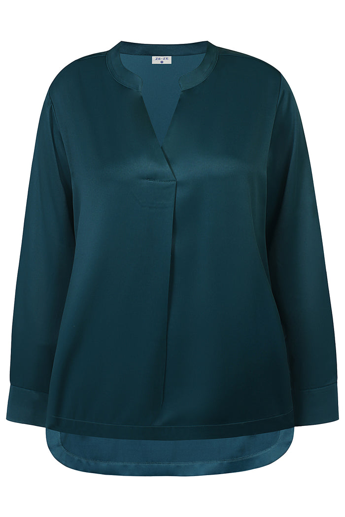 Bluse Bea Teal Green