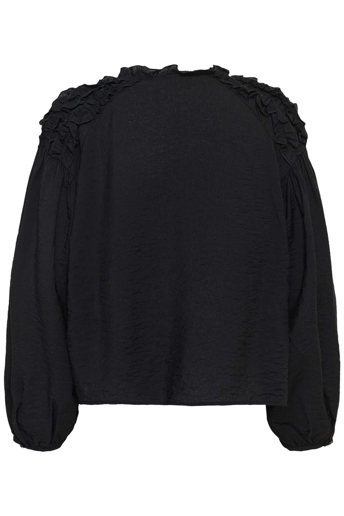 KAnicole Blouse - Black Deep