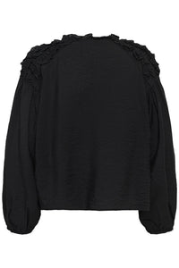KAnicole Blouse - Black Deep