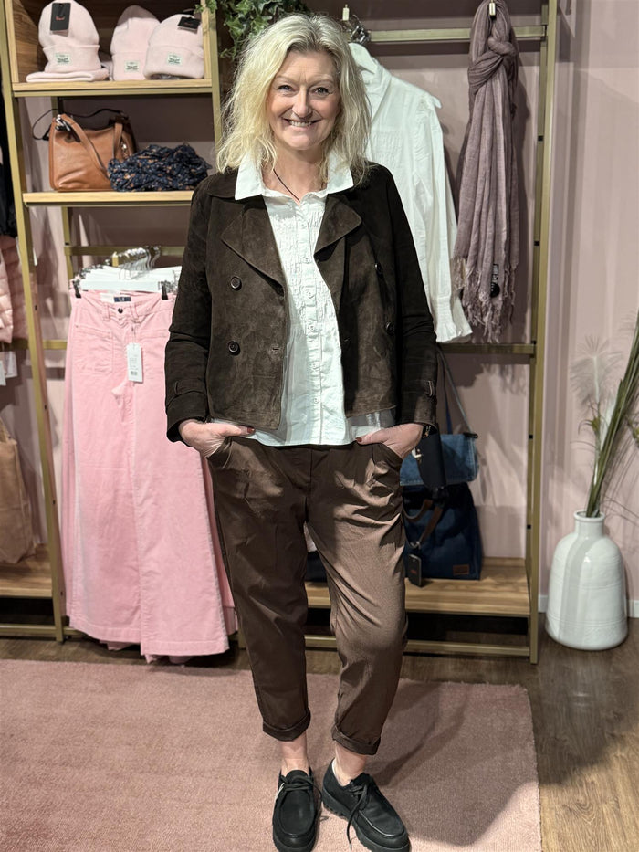 MdcRaffaella Pants Chocolate
