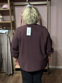 KCgaline Blouse - Fudge