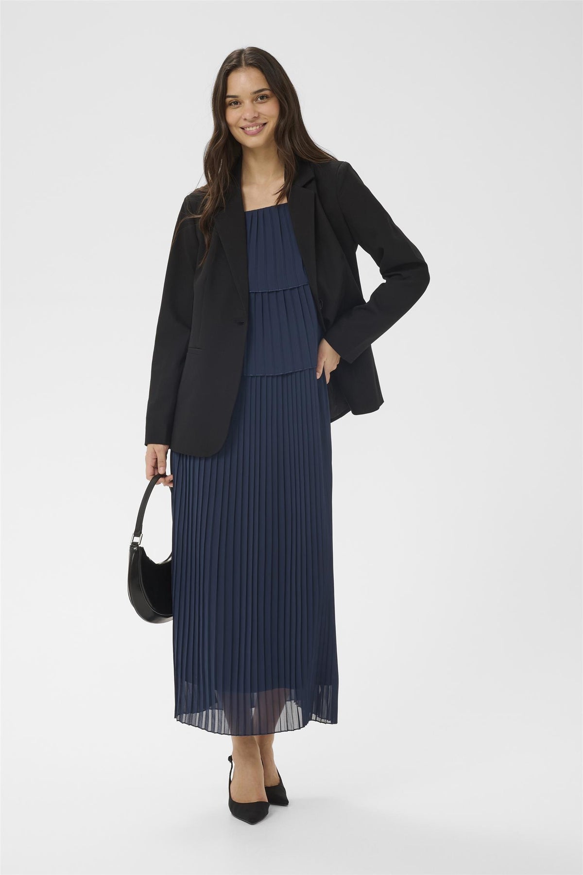 KAkiera Plissé Dress Midnight