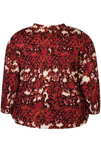 Bluse Sylva (strikk) Burgundy Red