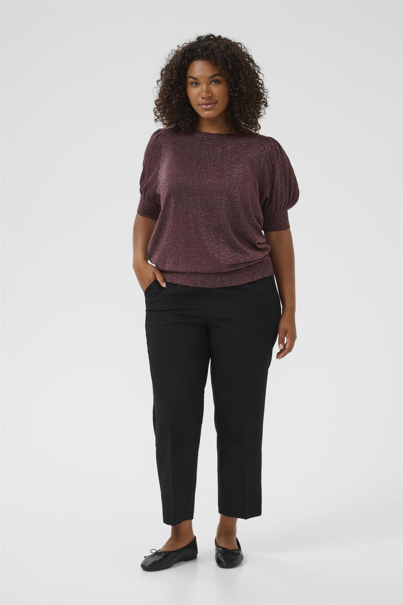 KCregitta Pleat Pullover Fudge