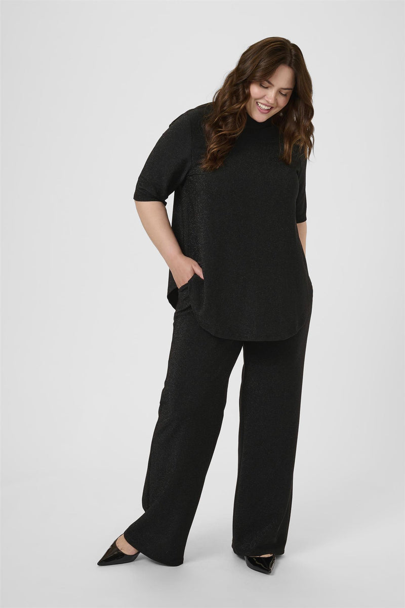 KCriana Pants Black Metallic