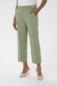 KAsakura HW Cropped Pants Sea spray