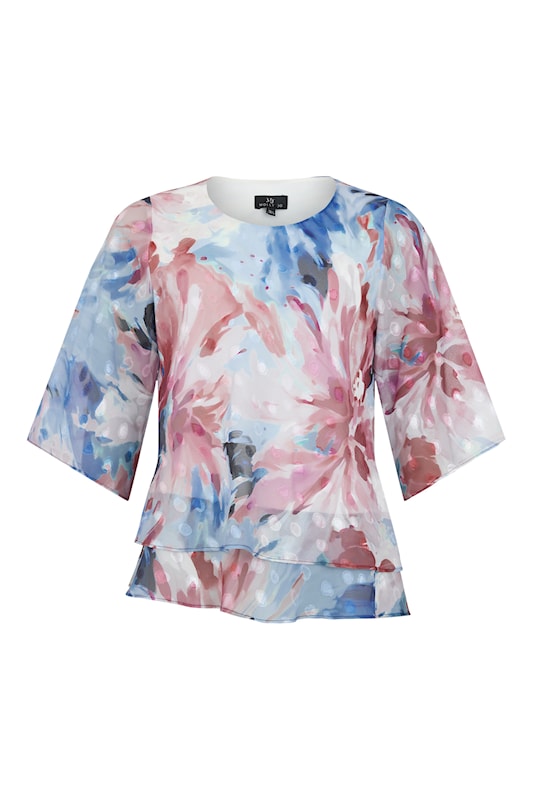 Bluse Selskap Molly Jo Medium blå