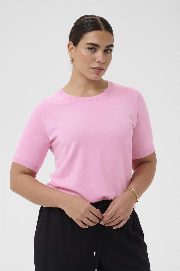KClizzy Knit Pullover Pink Frosting