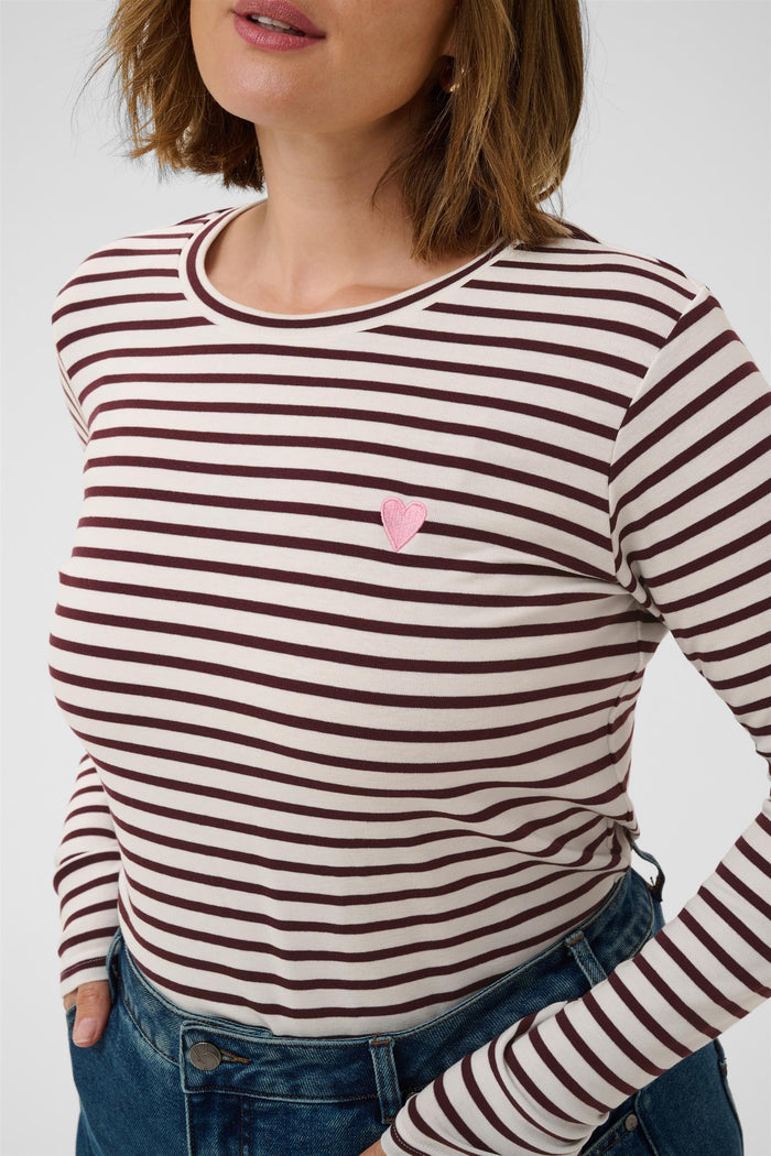 KClia T-Shirt - Chalk/Fudge