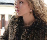 Lange øredobber, Tiger's Eye