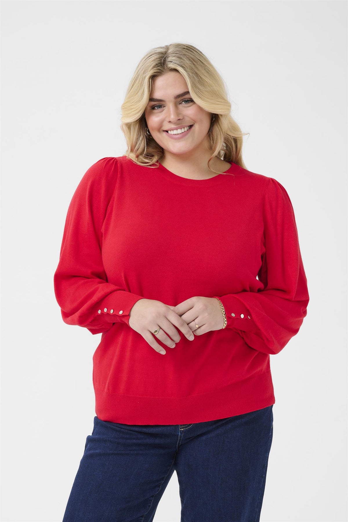 KClizzy LS Pullover True Red
