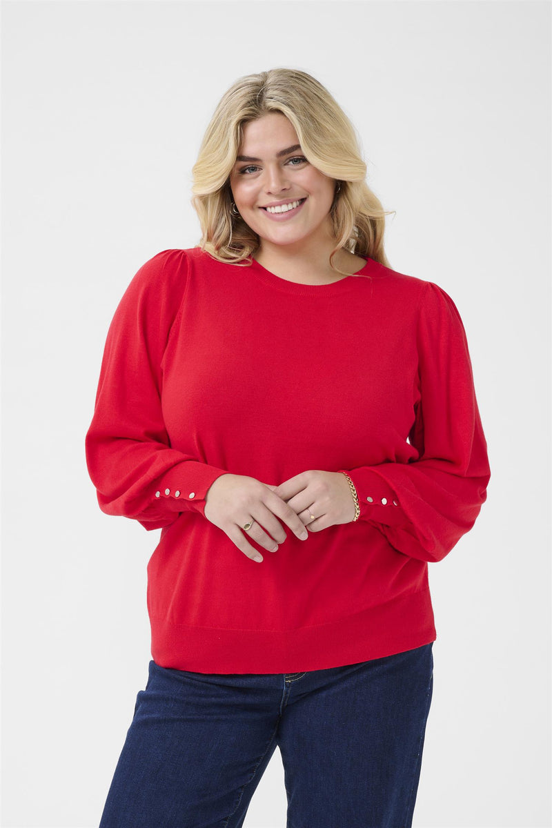 KClizzy LS Pullover True Red