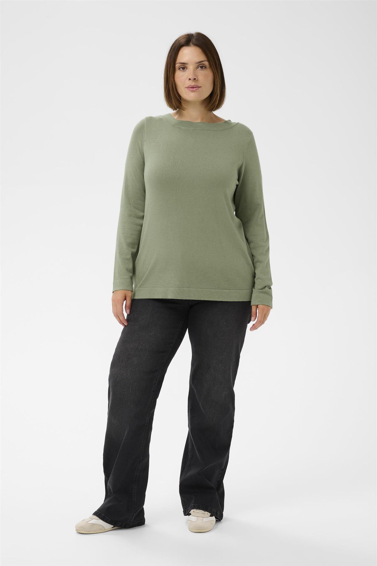 Kclizzy Boatneck Pullover Sea Spray