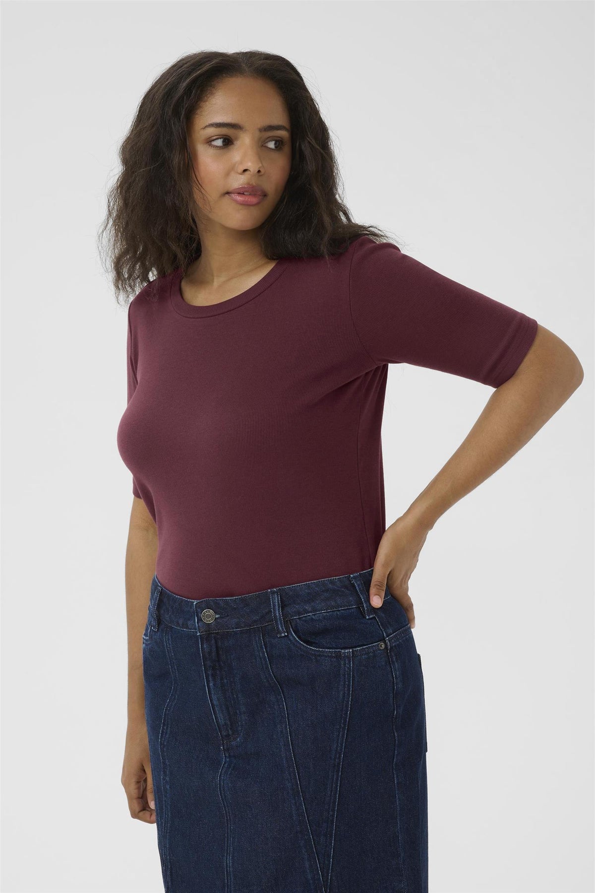 KCcarina T-Shirt Windsor Wine