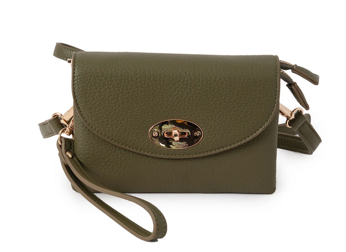 Danielle Mini Clutch Oliven