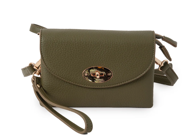 Danielle Mini Clutch Oliven