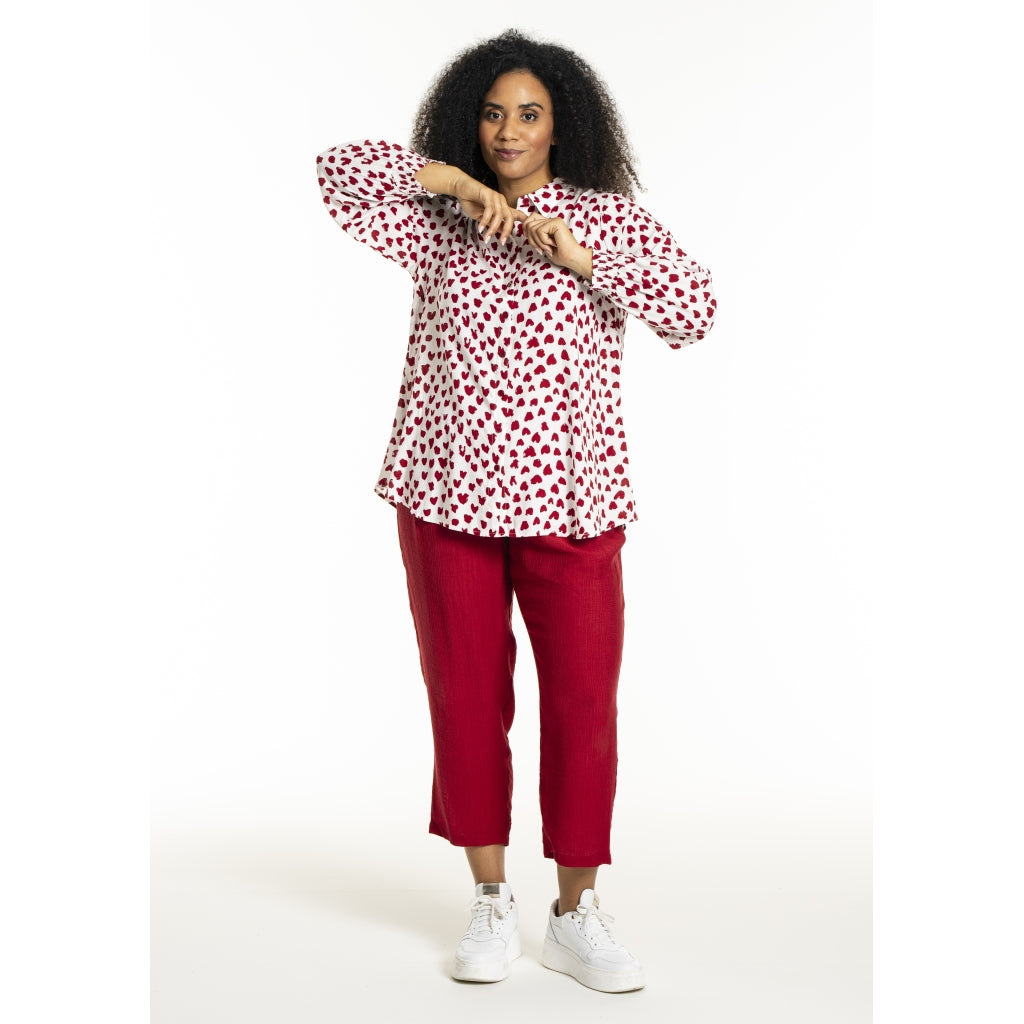 SBitta Shirt Hjerter Rød