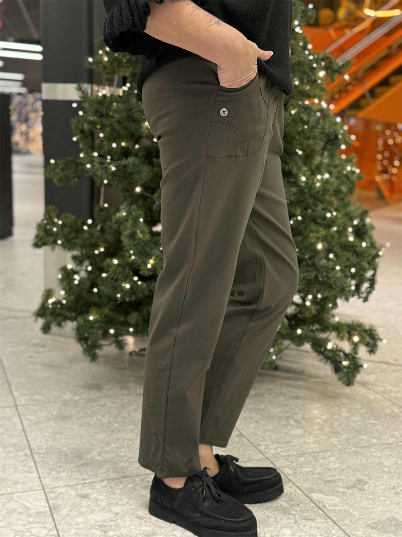 Bukse Cherry Berry Høst Army, AW25