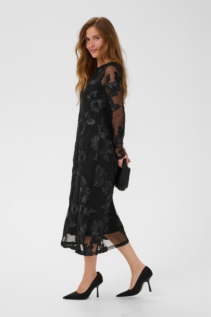 KAjulianne Dress Black Deep